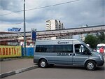 Бесплатный автобус Genser в пункт аренды автомобилей АрендаАвто-пшк на ул.Добролюбова